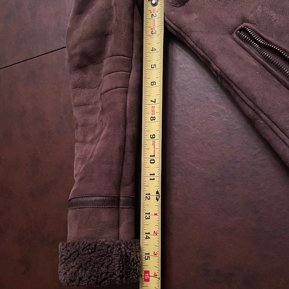 Wrap London women's 100% lamb skin jacket with 100% shearling interior. - Picture 12 of 15